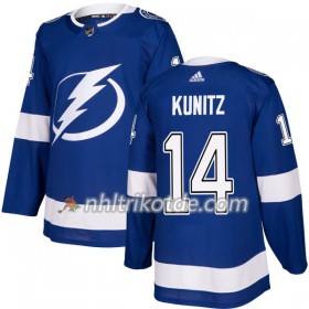 Tampa Bay Lightning Trikot Chris Kunitz 14 Adidas 2017-2018 Blau Authentic - Herren